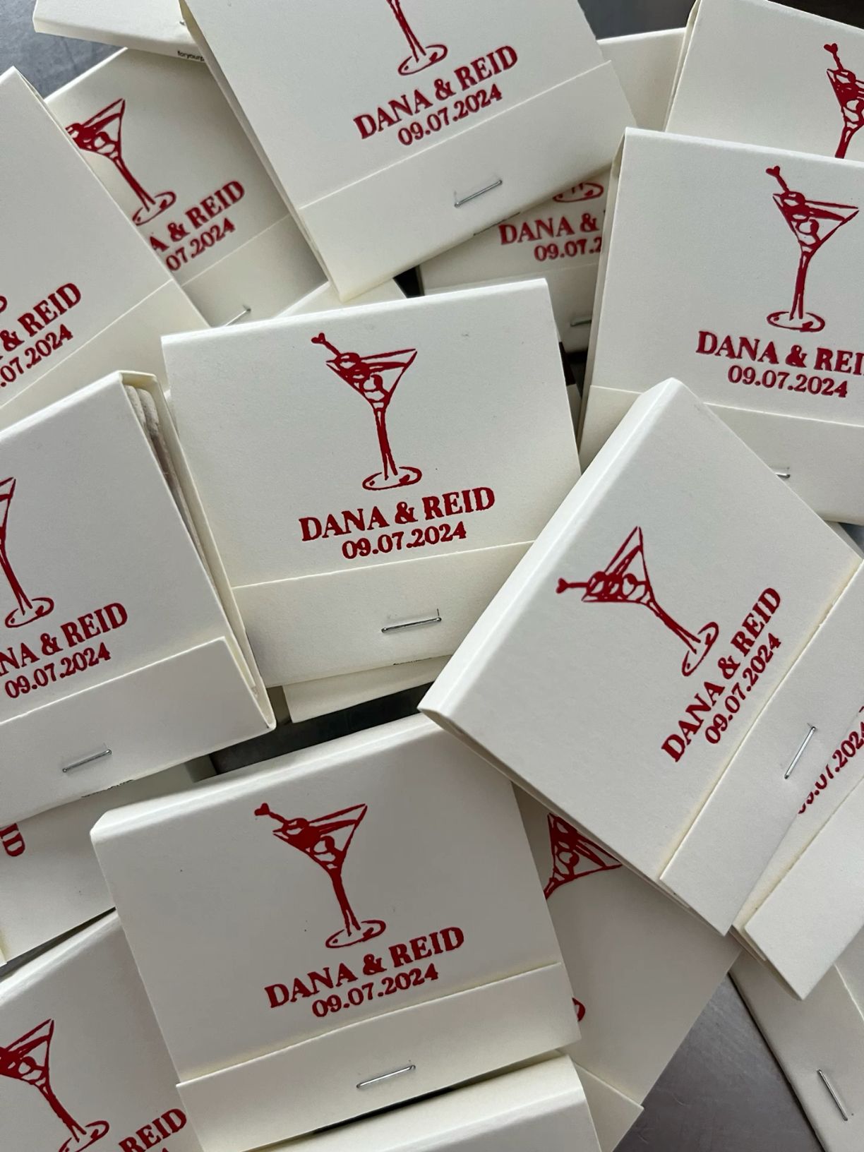 custom wedding matches