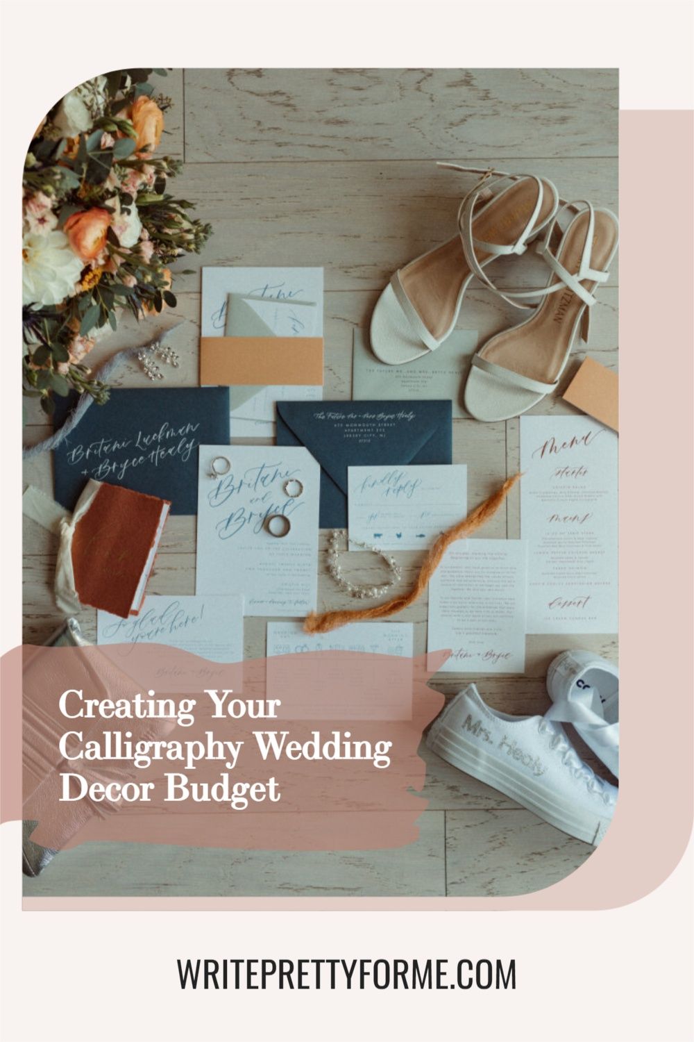 Creating Your Calligraphy Wedding Decor Budget