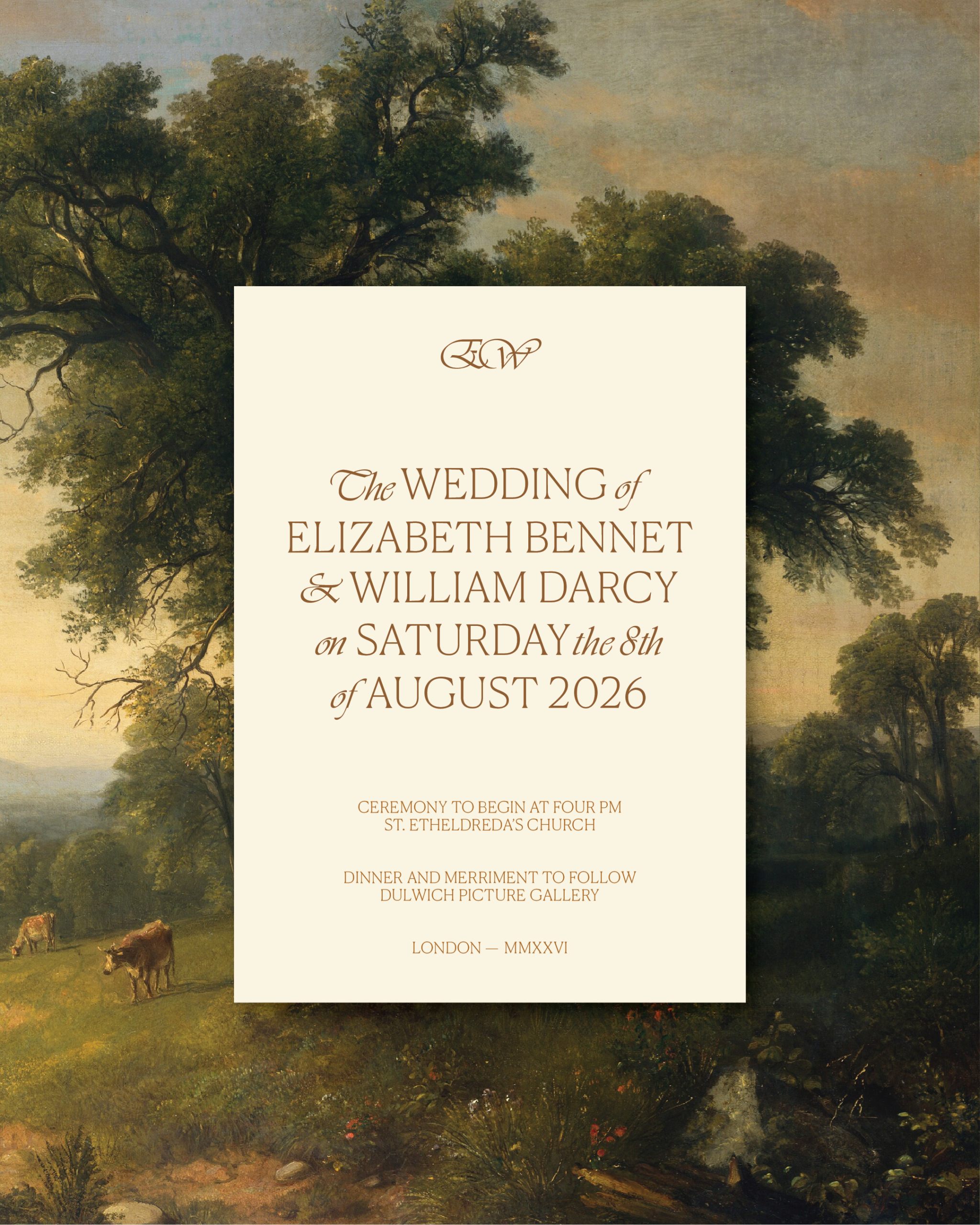 Romantic & Classic Wedding Invitations by Sign and Sealed