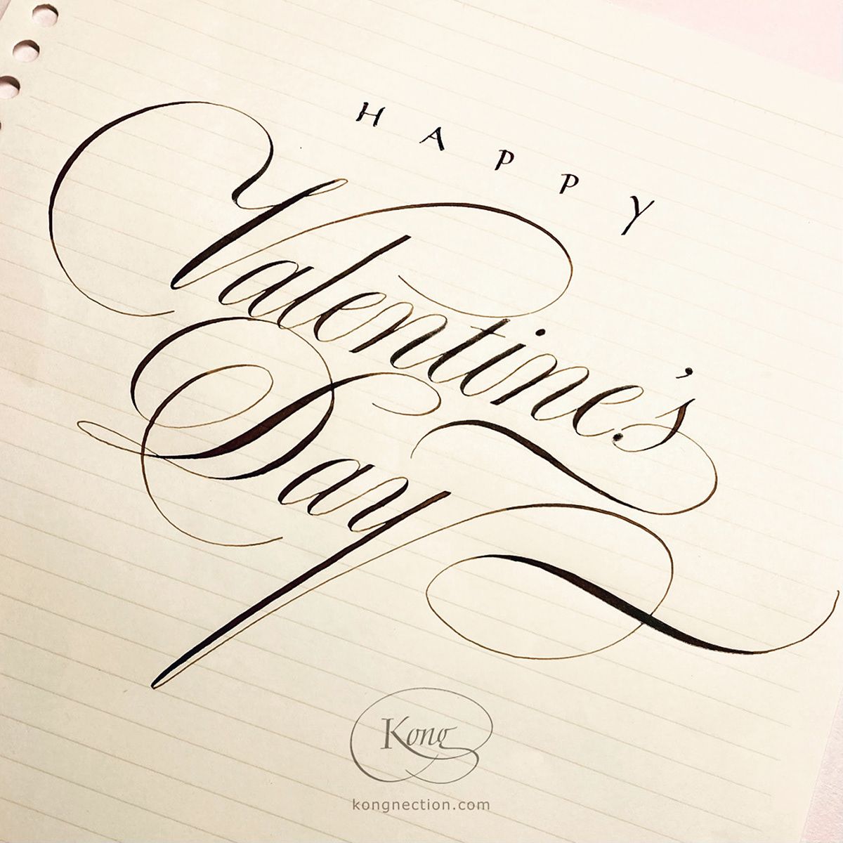 Kong — Calligraphy/Lettering Service