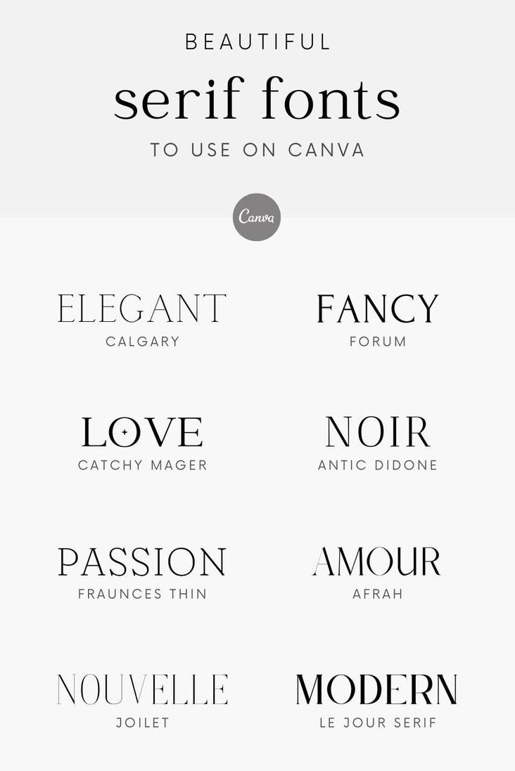 Elegant Serif Fonts for Weddings in 2024.
