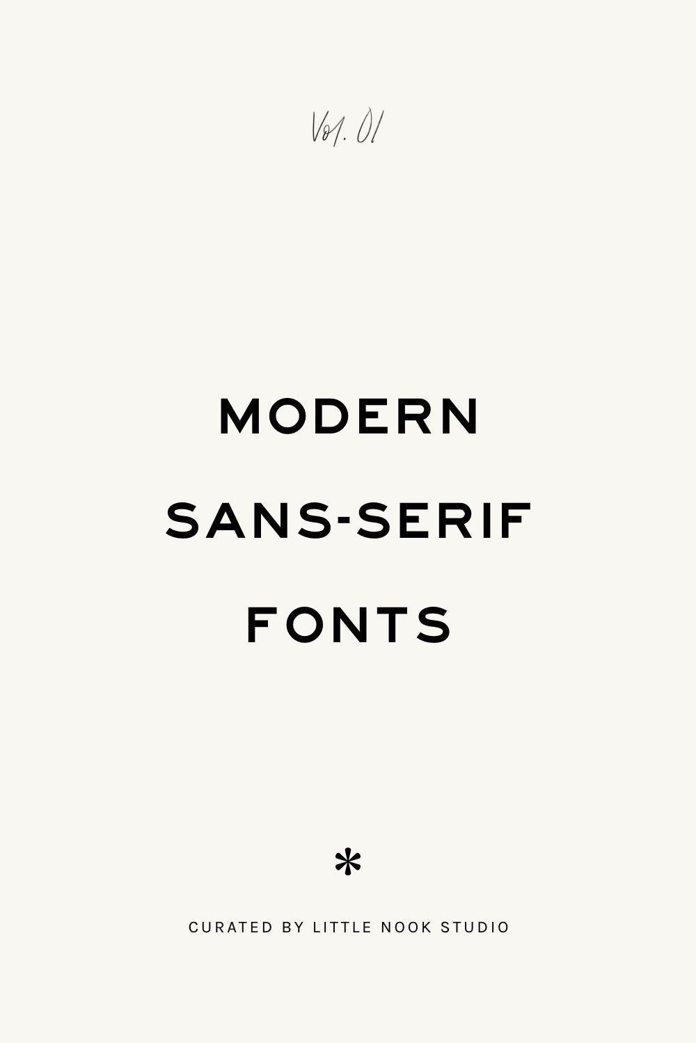 20 Stunning Modern Sans-Serif Fonts for Your Creative Projects