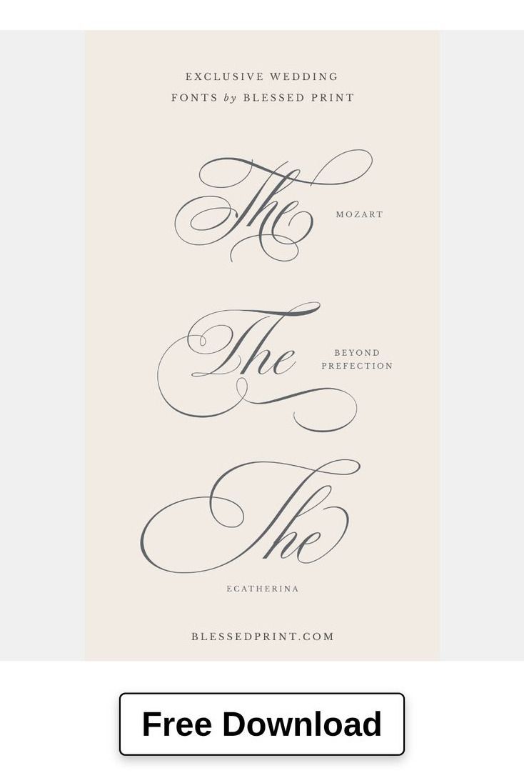 Compare the Best Calligraphy Fonts for Elegant Stationery