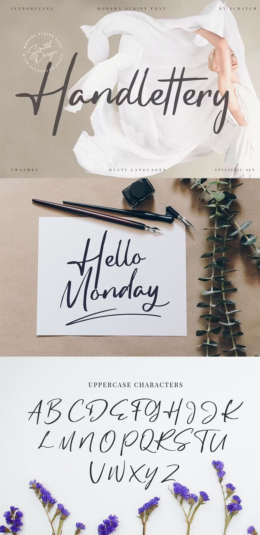 🎨 FREE Access to the Top 25 Brush & Script Fonts for 2025 — GDJ🔷