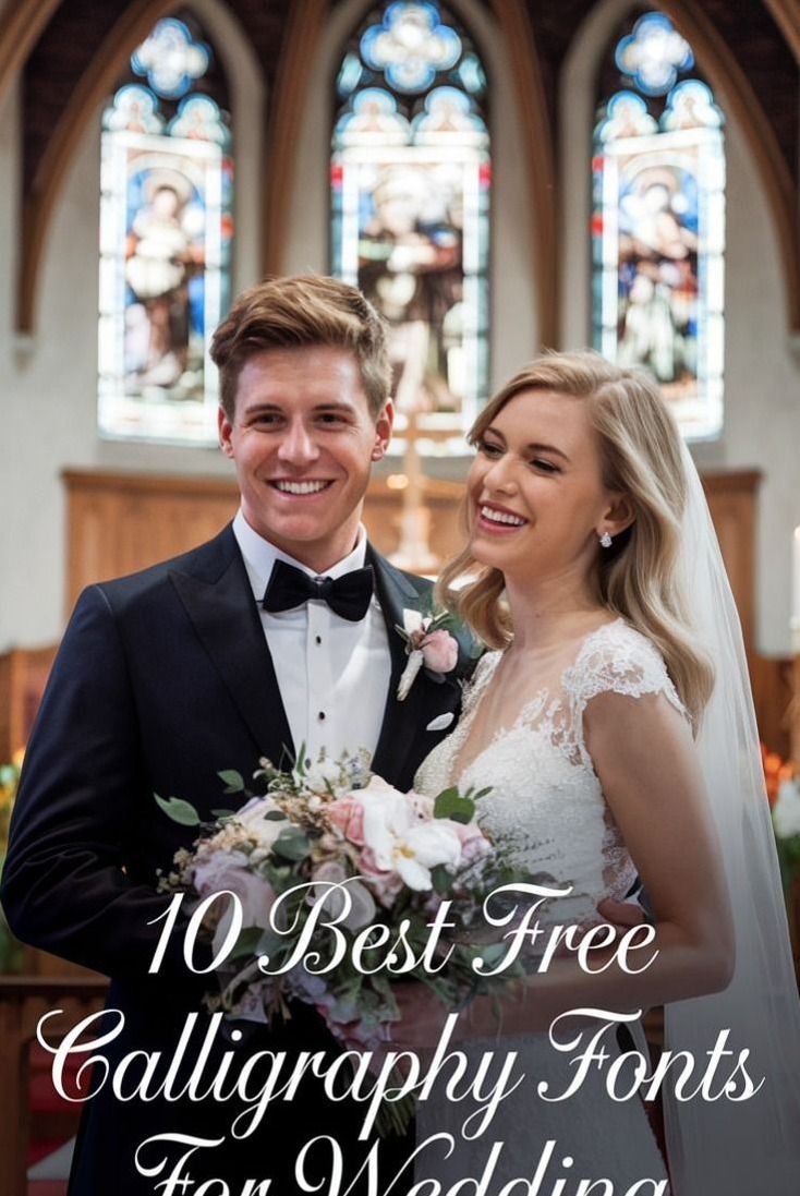 10 Best Free Calligraphy Fonts For Wedding Invitations To Download Now
