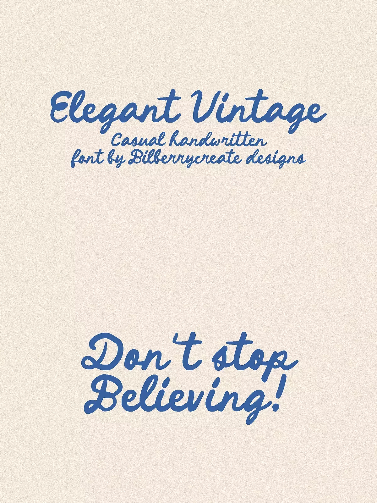 Elegant Vintage handwritten font — Siteoutsite