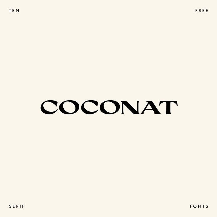 10 FREE SERIF FONTS FOR YOUR NEXT BRANDING PROJECT