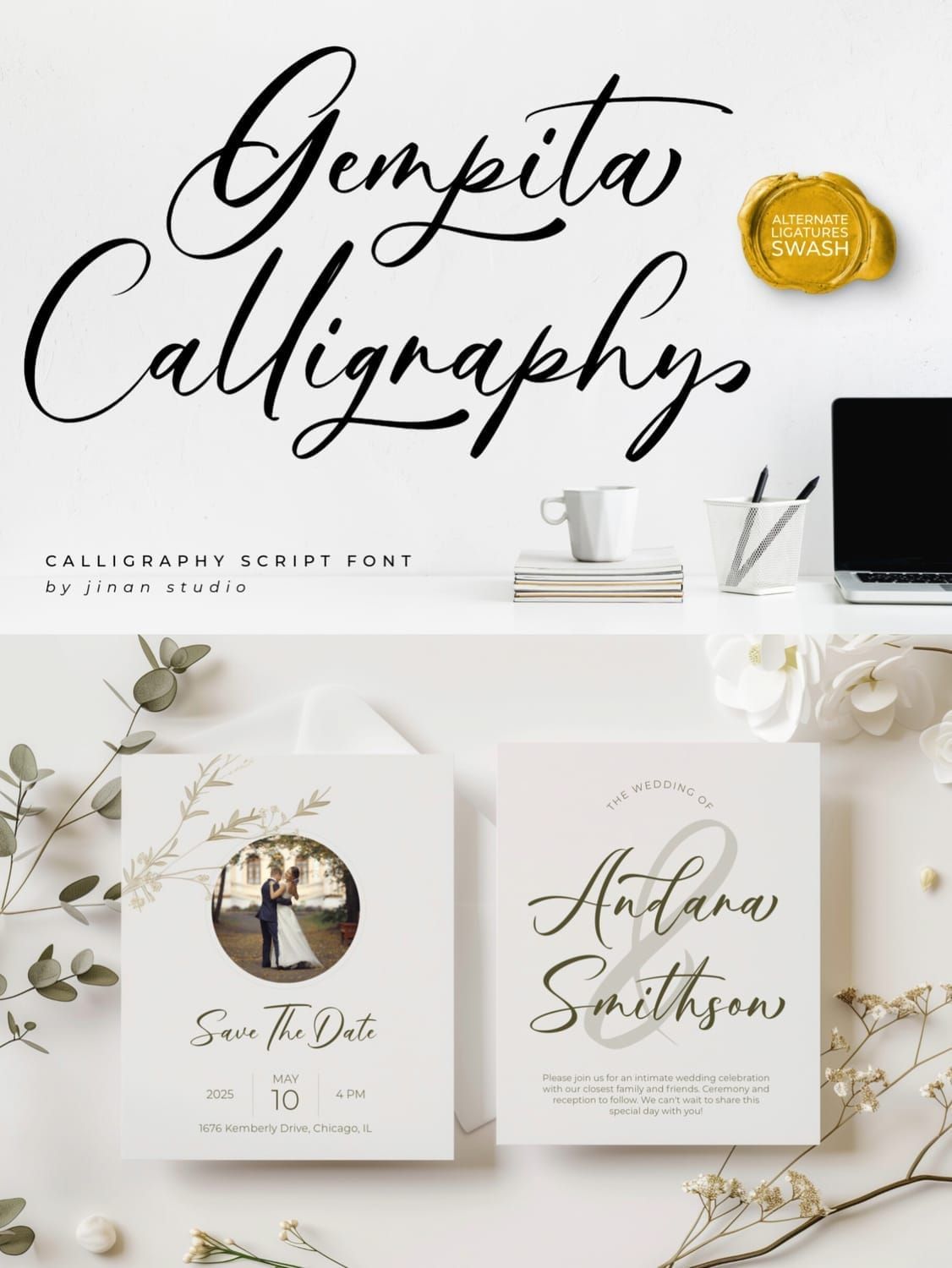 17 Best Calligraphy Fonts for Wedding Invitations: Elevate Your Special Day