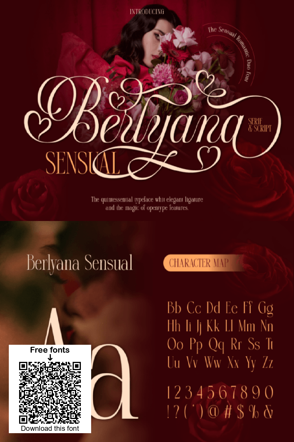 Berlyana Sensual Font