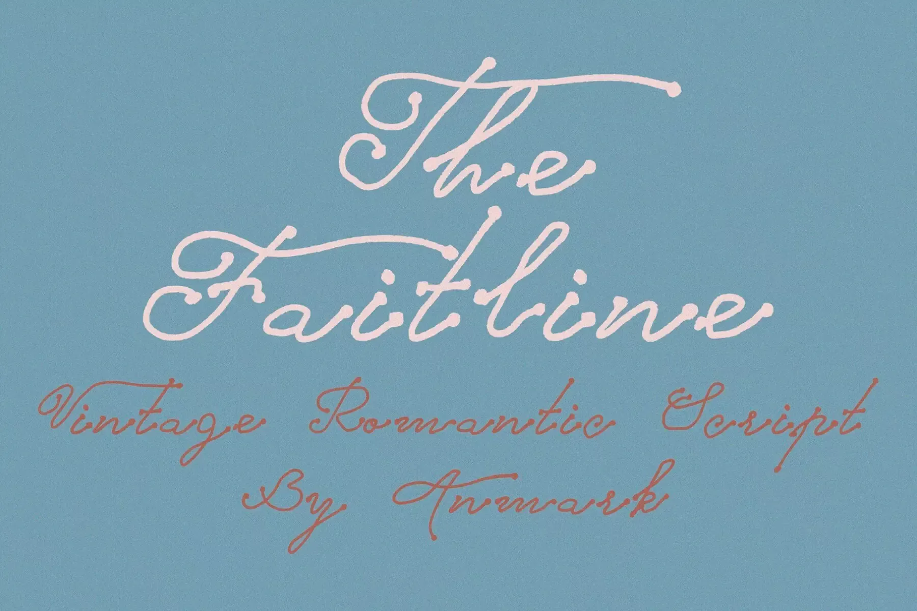 The Faitline Font — YouWorkForThem