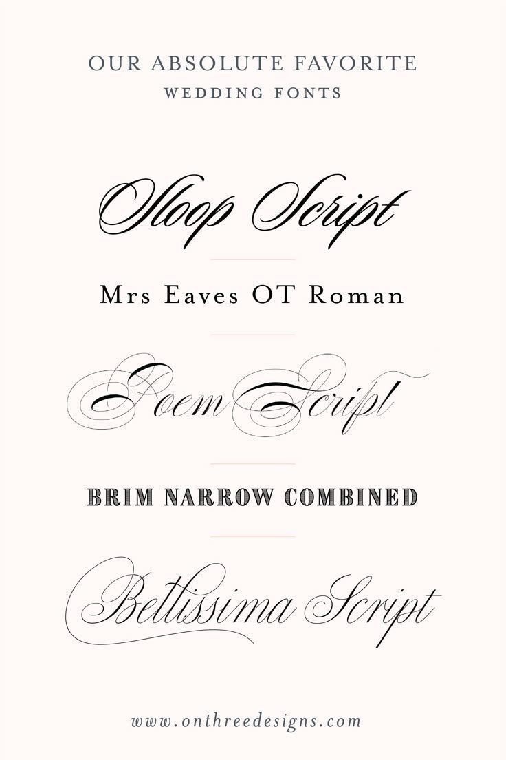 Classic wedding fonts | Wedding fonts, Invitation fonts, Wedding invitation