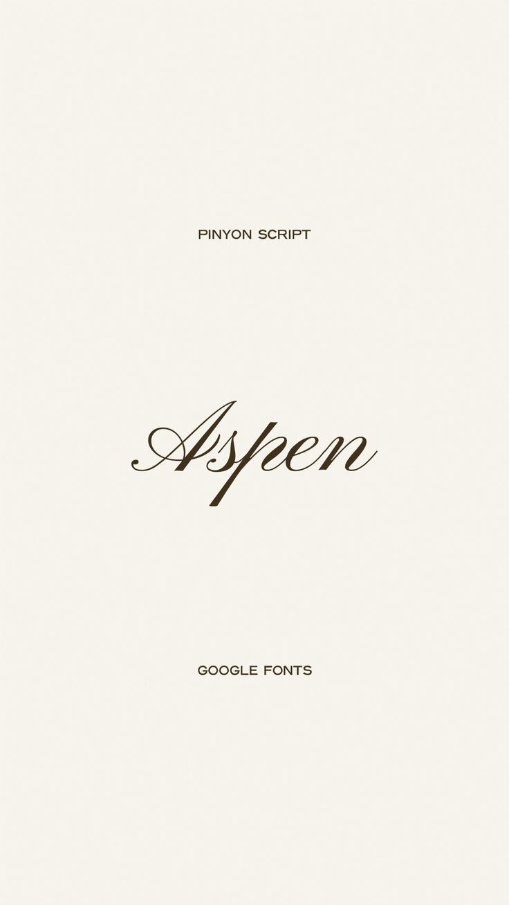 Script Fonts | Eastoft Studio