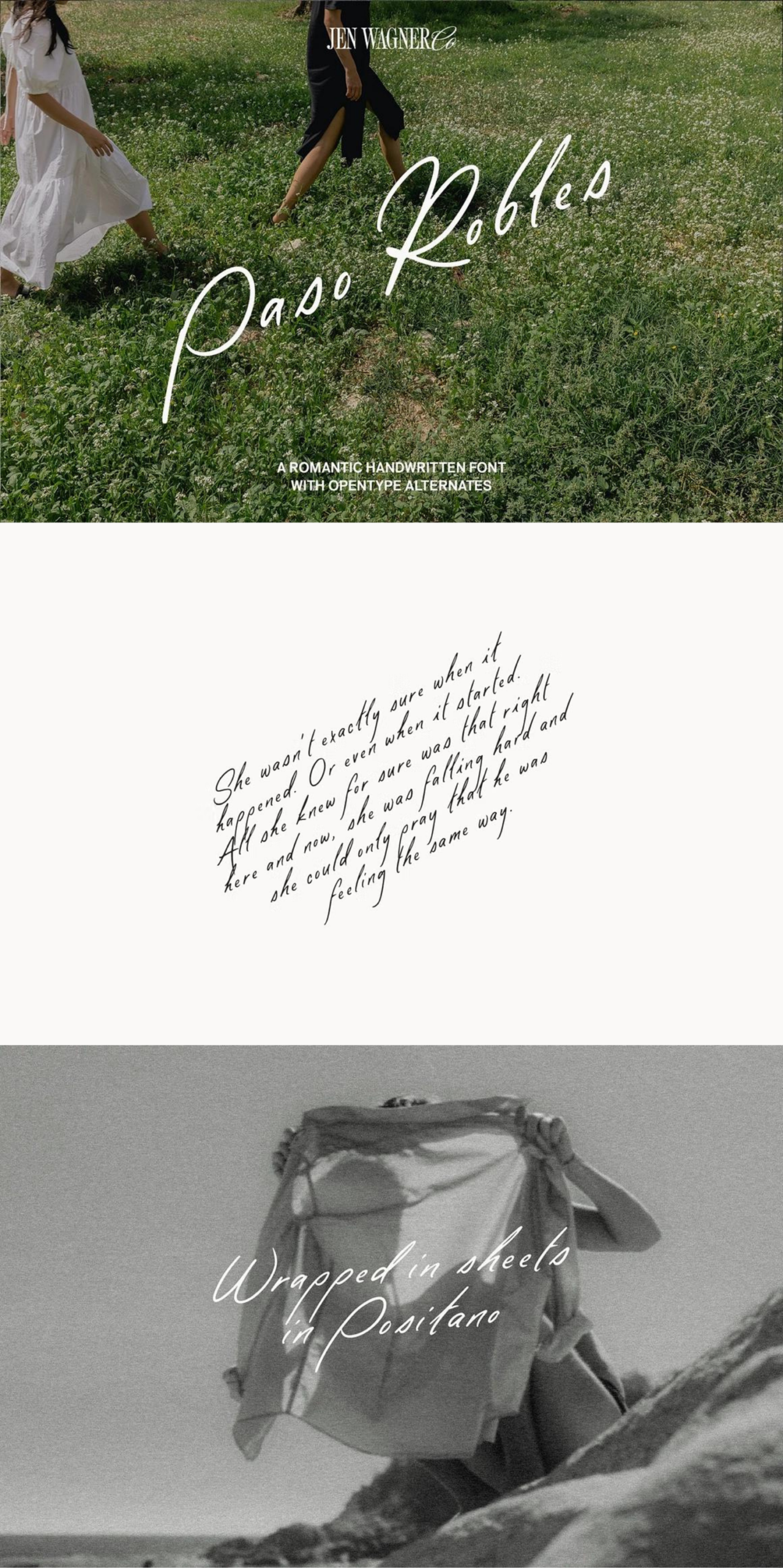 Handwritten Script Font