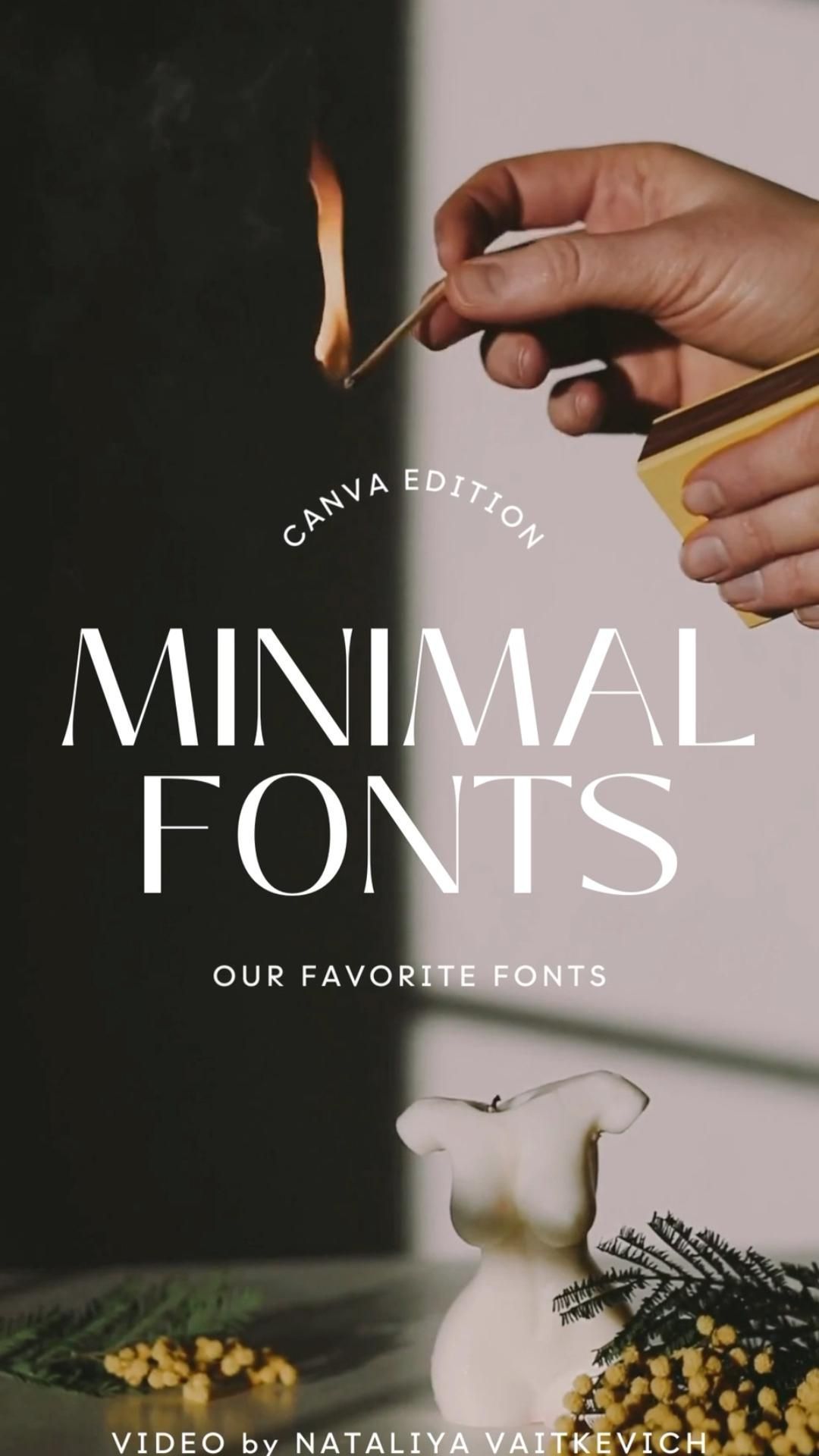 Our favorite minimal Canva fonts | Design Shack