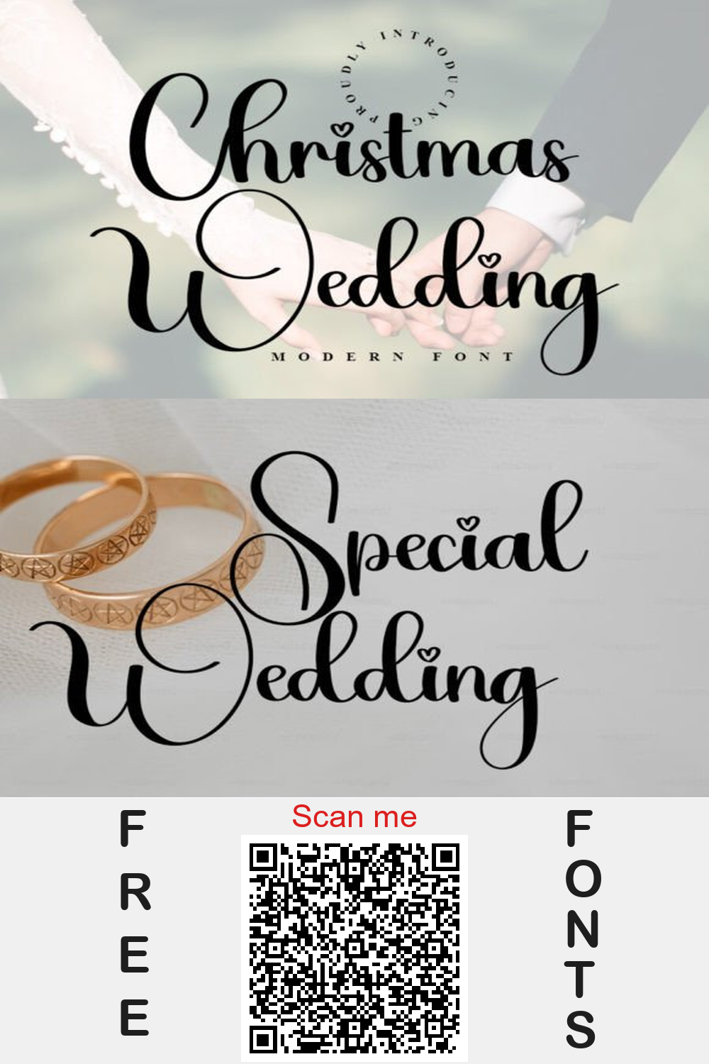 Christmas Wedding Font