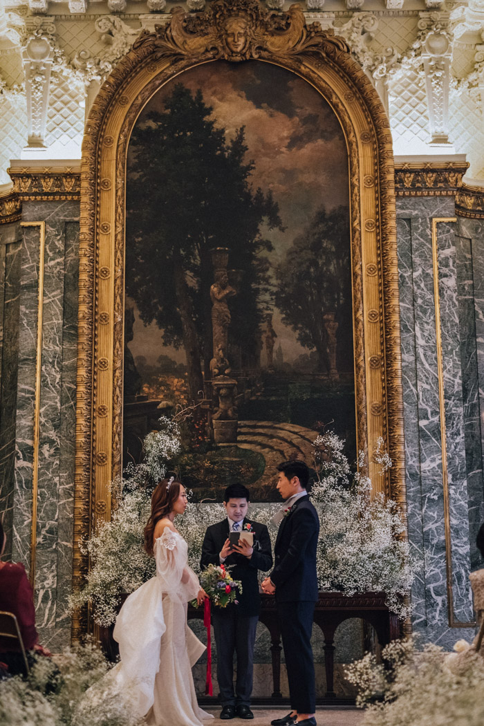 The Bride’s Galia Lahav Gown Provided the Victorian Inspiration Behind This James Burden Mansion Wedding | Junebug Weddings
