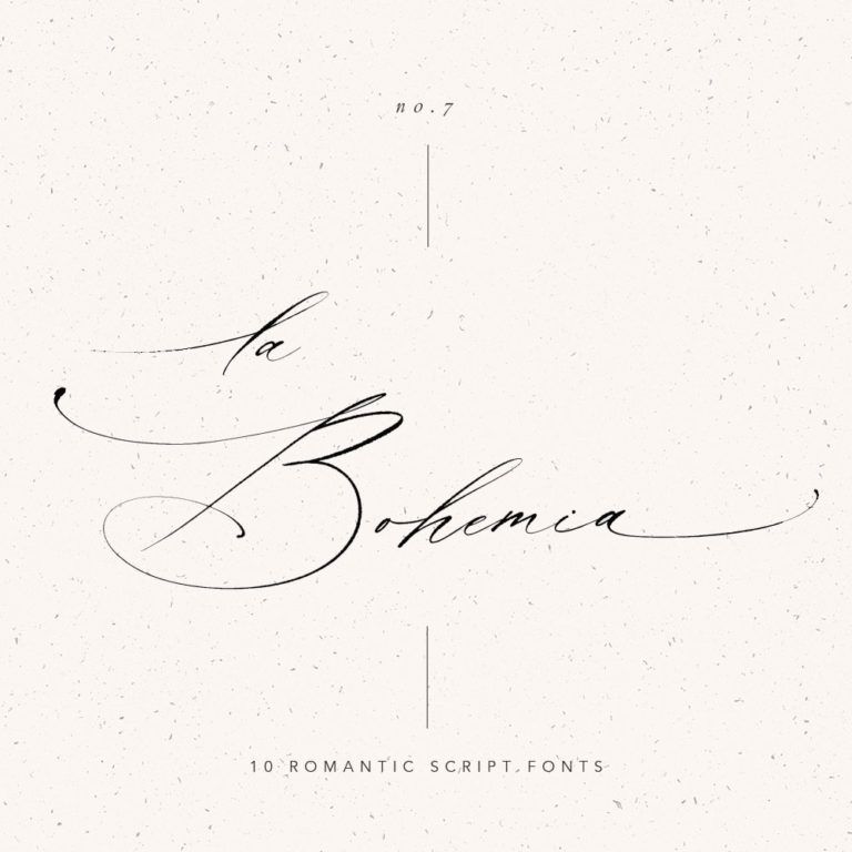 10 Romantic, Realistic Calligraphy Script Fonts