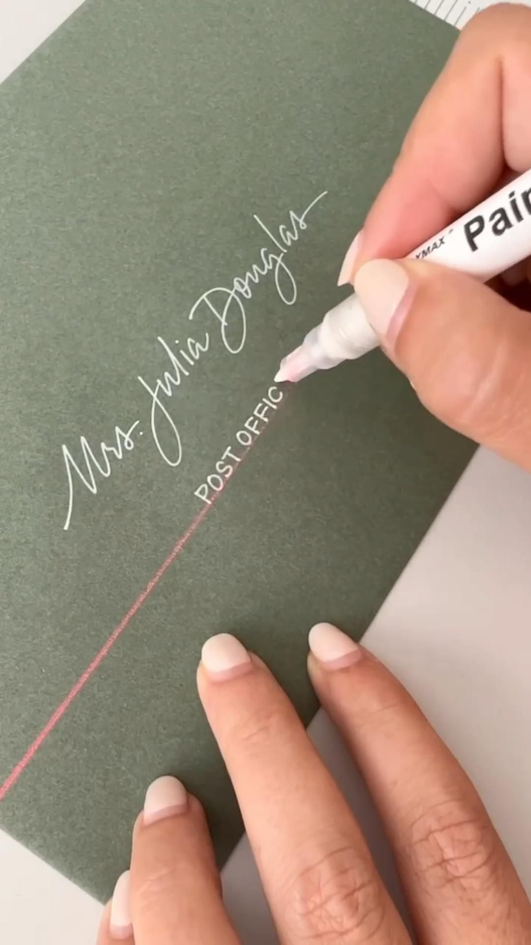 calligraphy wedding invitations