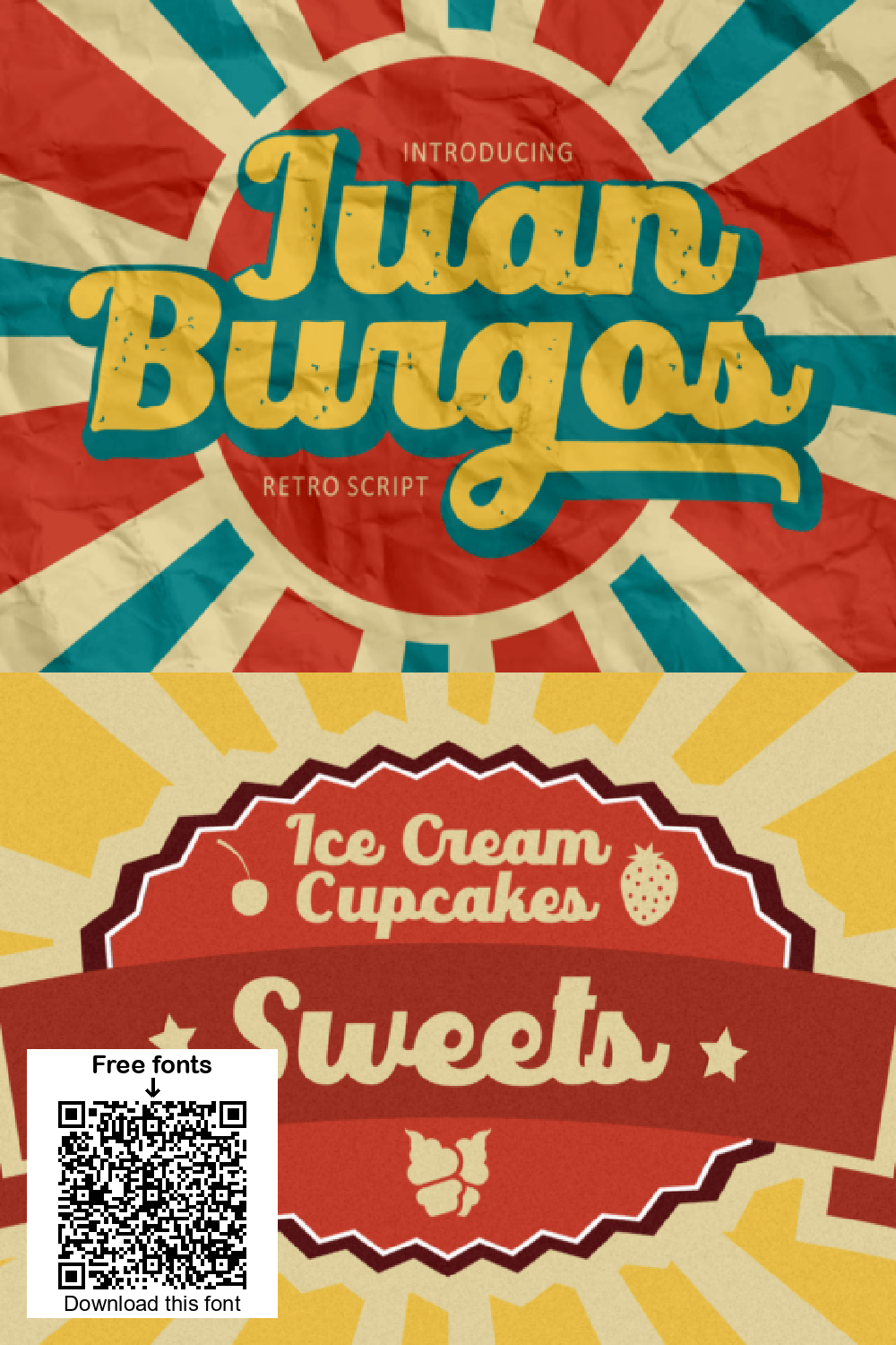 Juan Burgos Font: Bold Retro Script for Eye-Catching Designs!