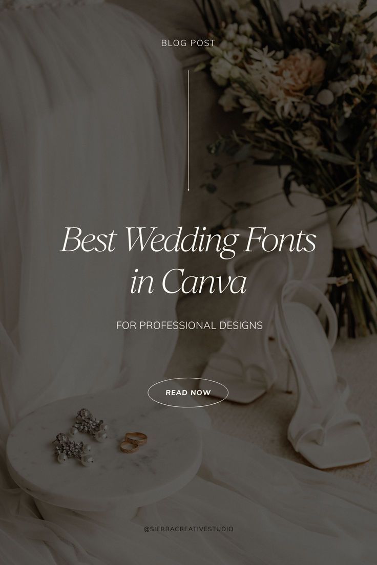 Best Wedding Fonts in Canva