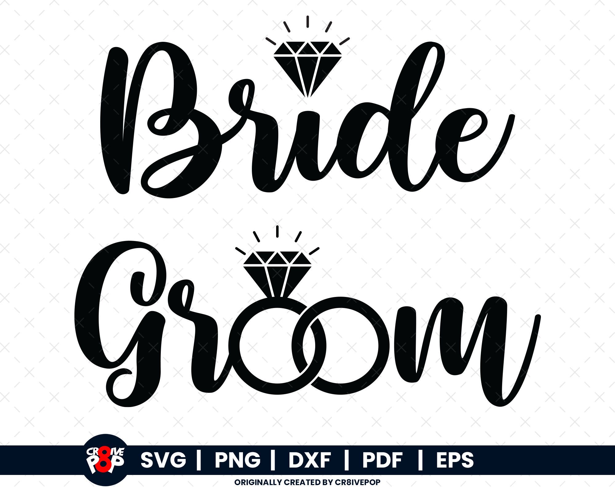 Bride and Groom SVG, Mr and Mrs svg, Bride svg, Groom svg, Marriage svg, Husband and Wife svg, Engagement svg, Wedding sign svg