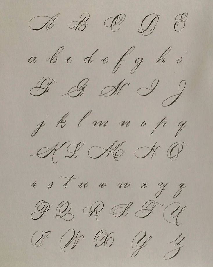 Cursive Handwriting Fonts, Calligraphy Letters Alphabet, Calligraphy Fo