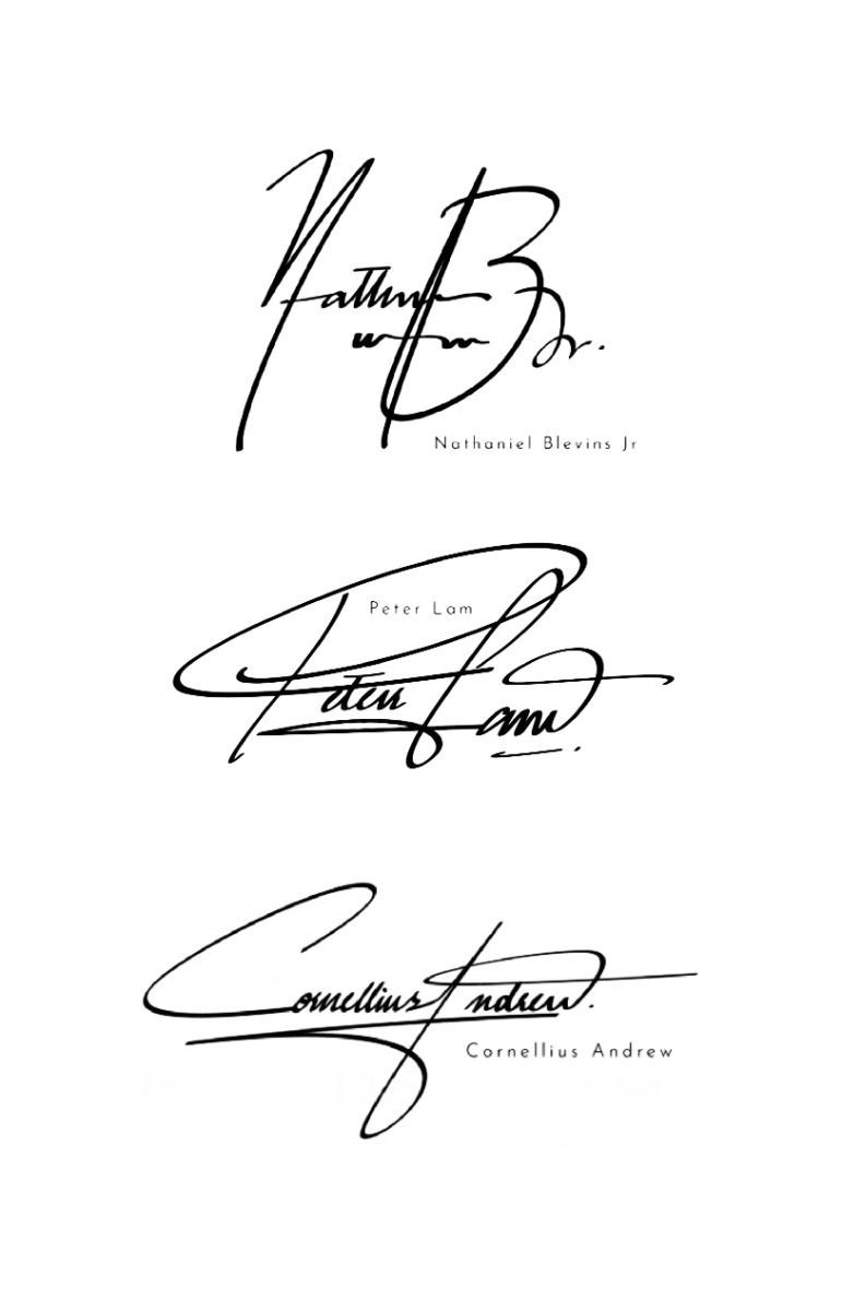 Real Signature Without Font/iPad! Video Tutorial.