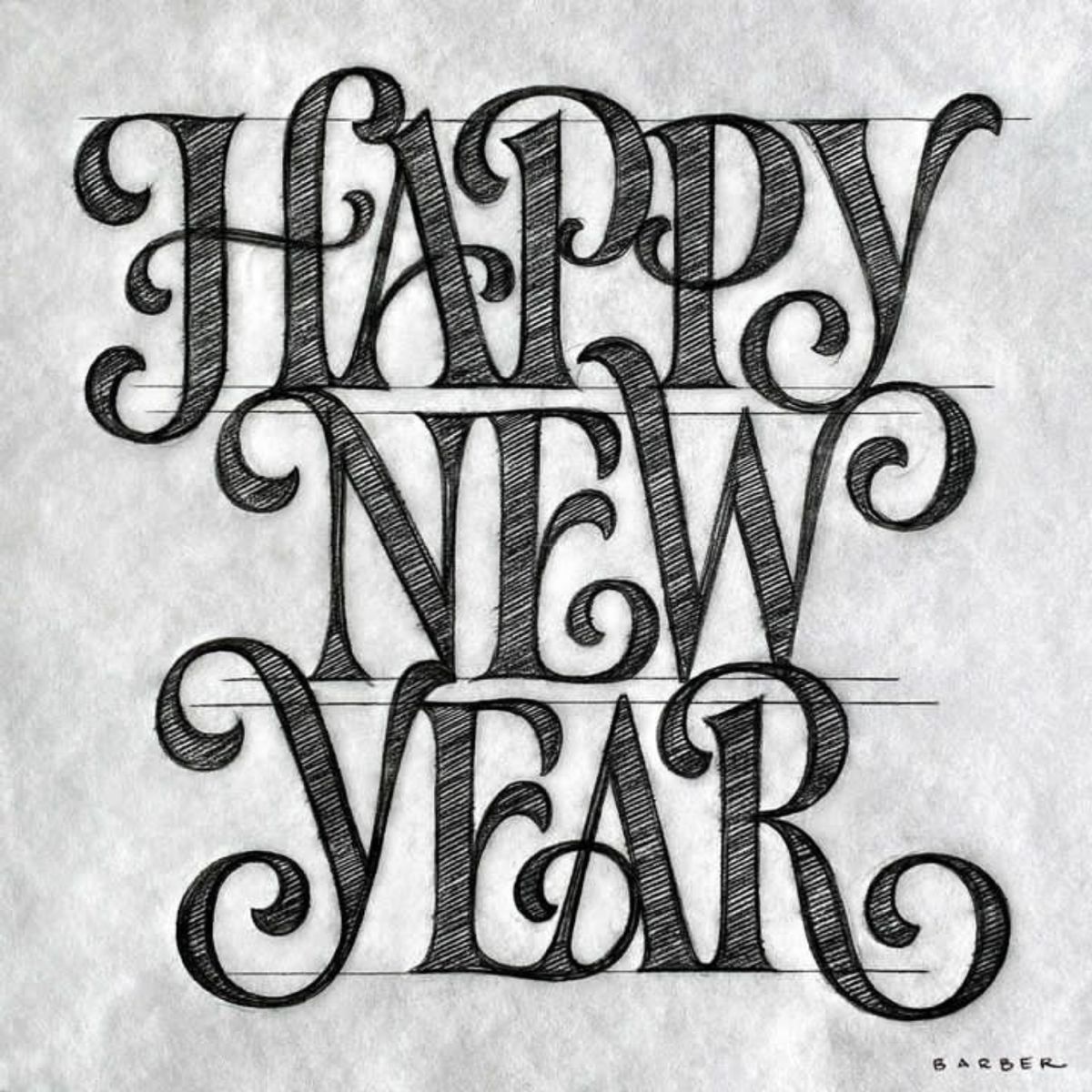 Ken Barber lettering