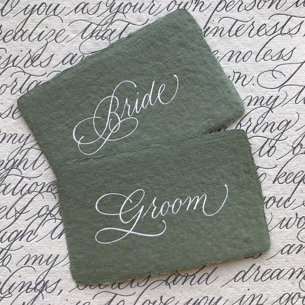 Calligraphy by Elena Zubko