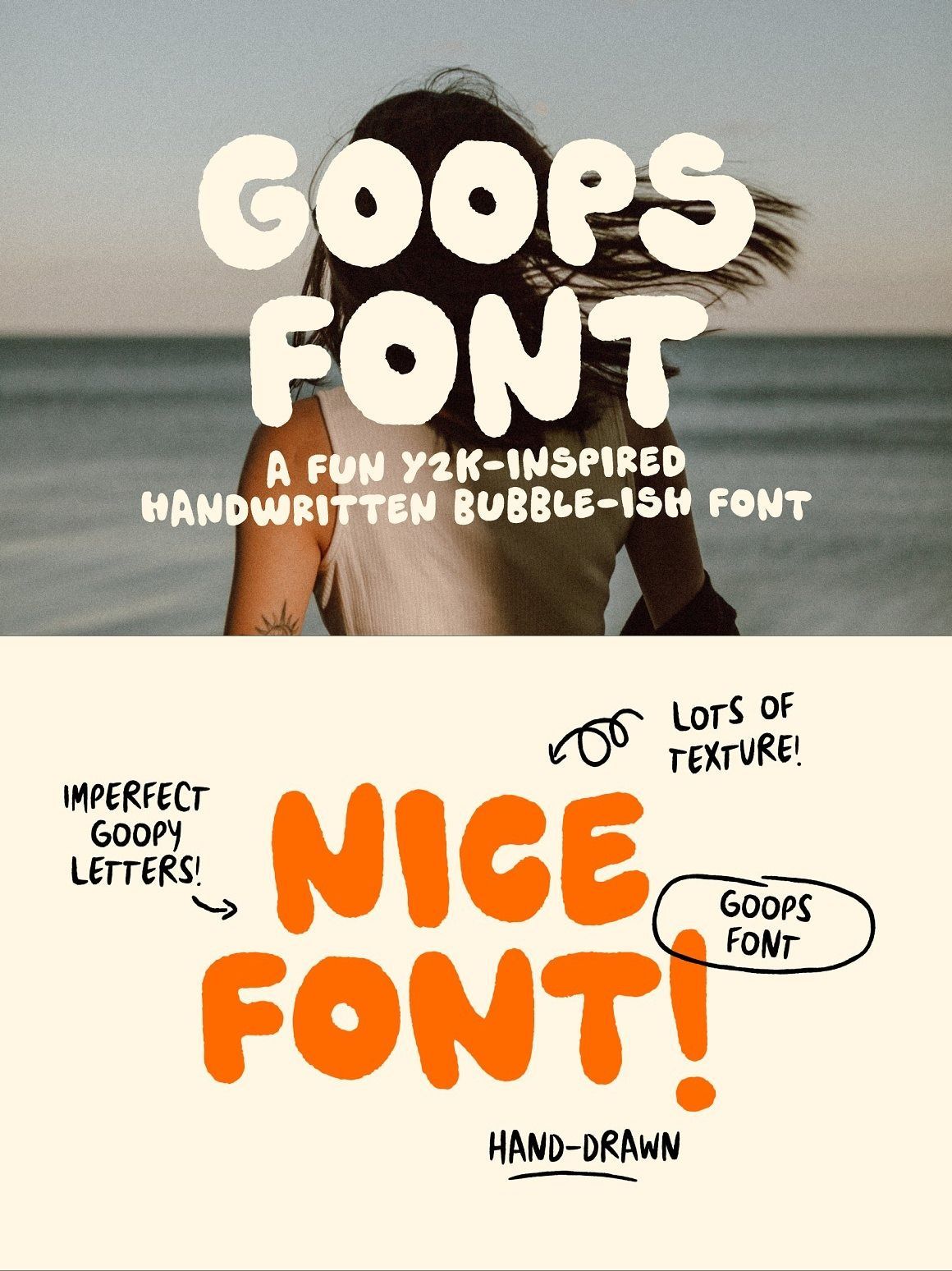 Goops! A handwriting bubble font! — The Suppply Co