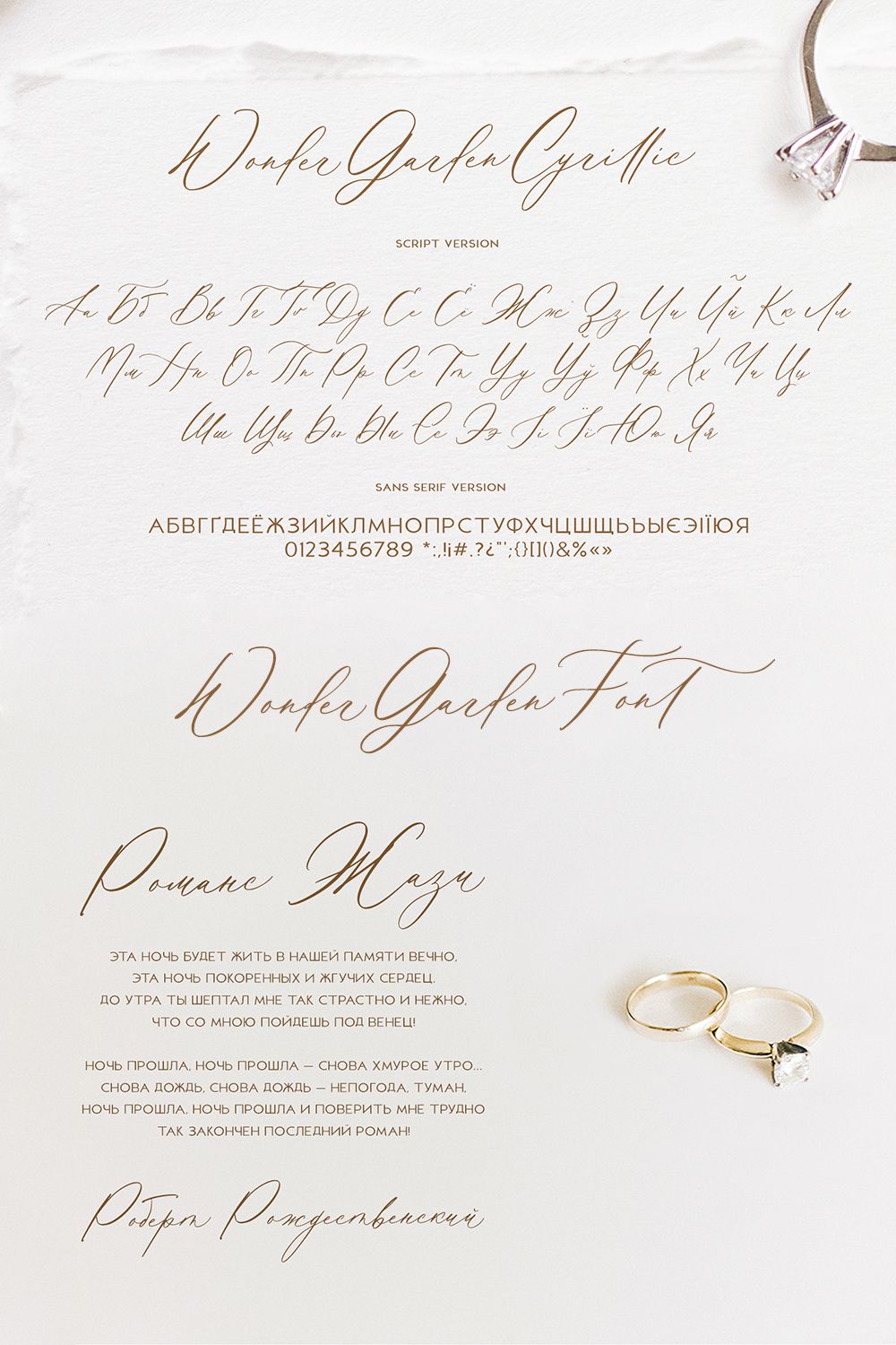 Wonder Garden Wedding Script