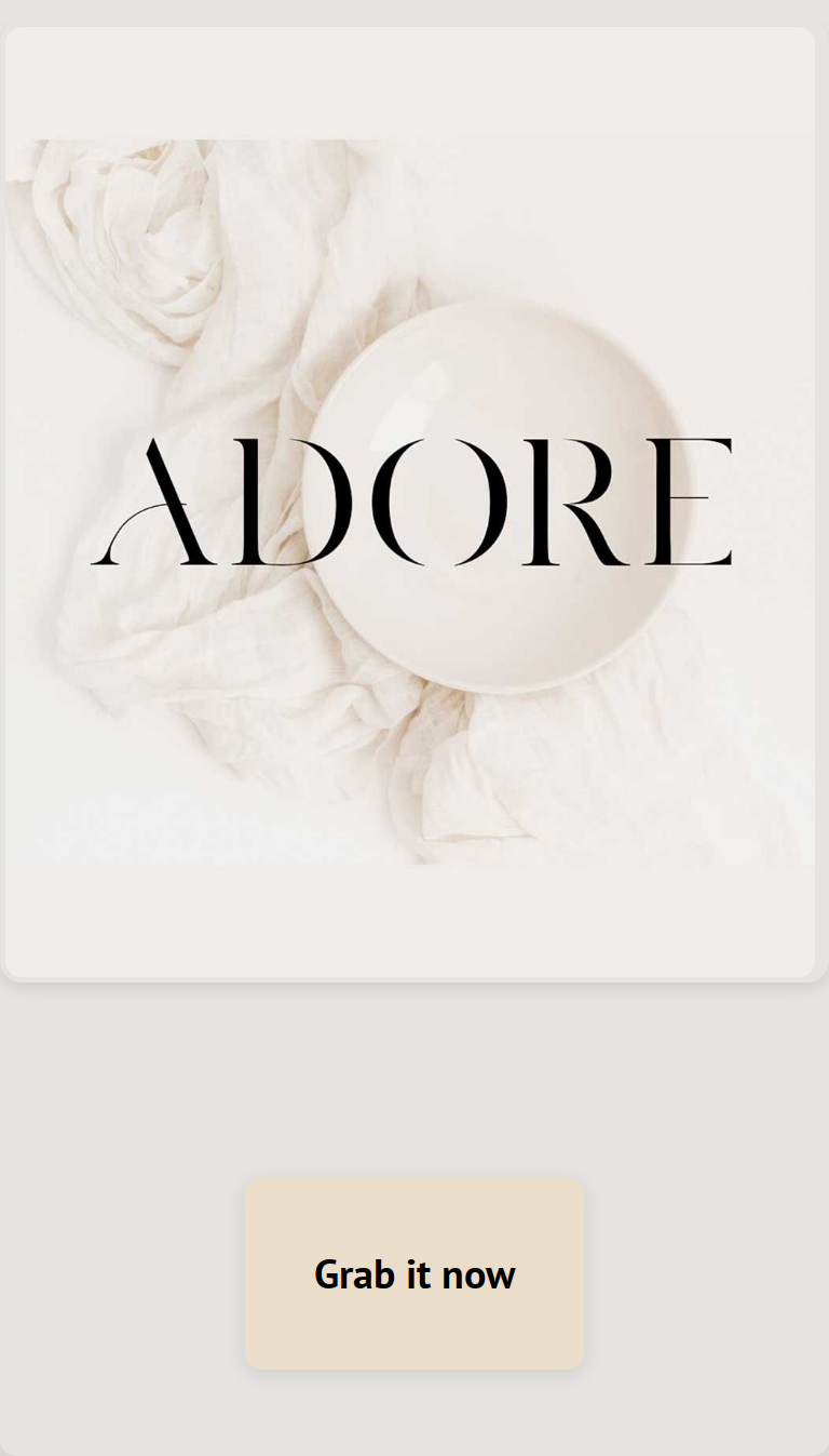 Adore Modern Serif: Elegant Font Design