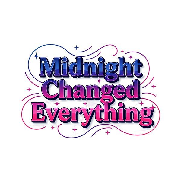 Midnight Changed Everything-New Year Gen Z Aesthetic Quote Design by Aarvya Fashion Club ( A.F.C ) | Redbubble