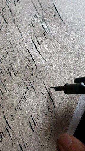 Calligraphy for Weddings