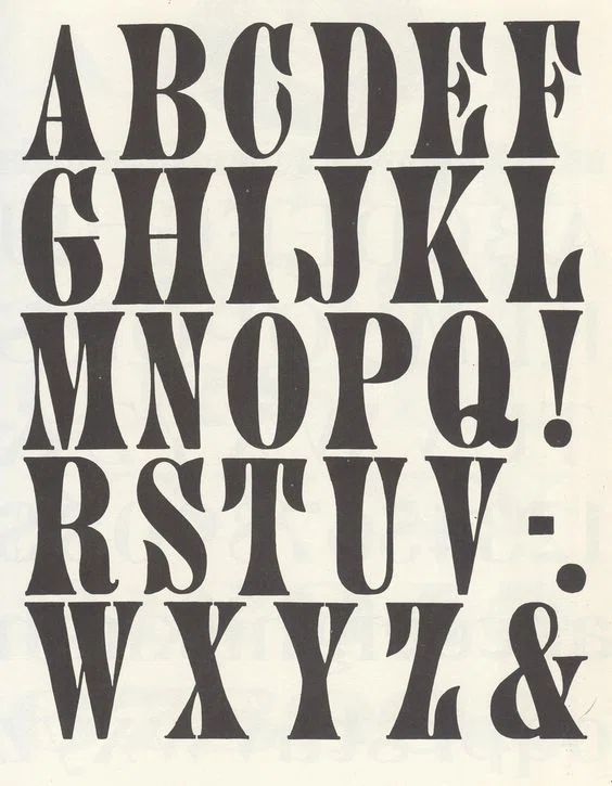 typefaces