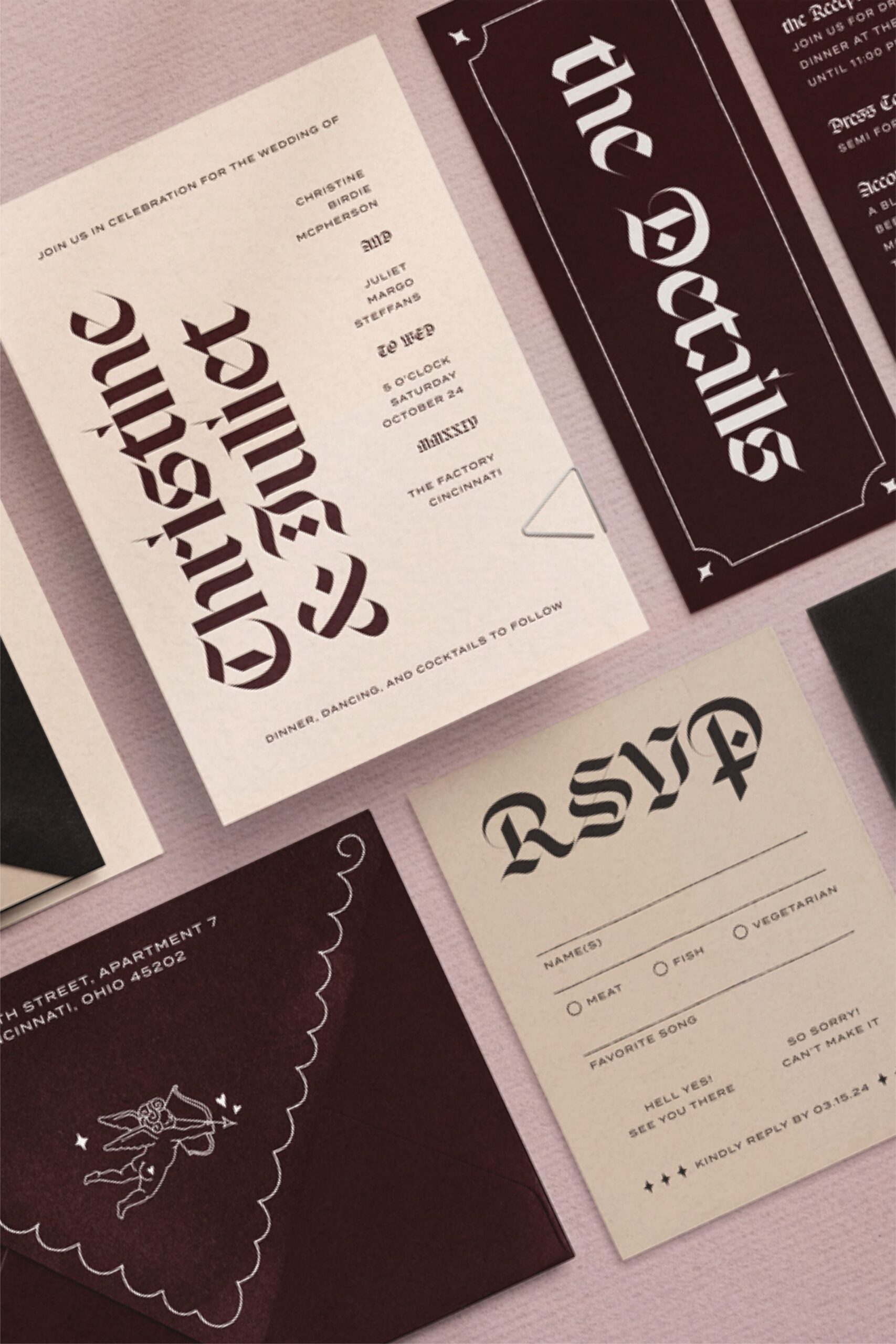 Vegas Semi-Custom Invitation Suite