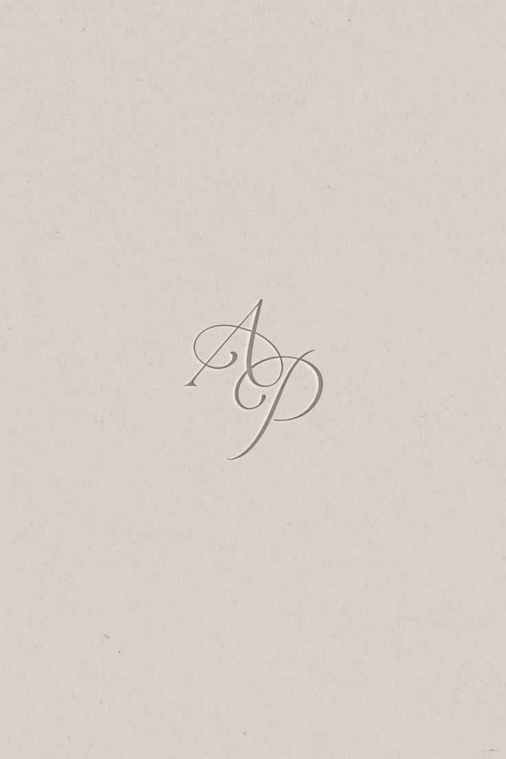 The Power of Couple Monograms — Avelã White