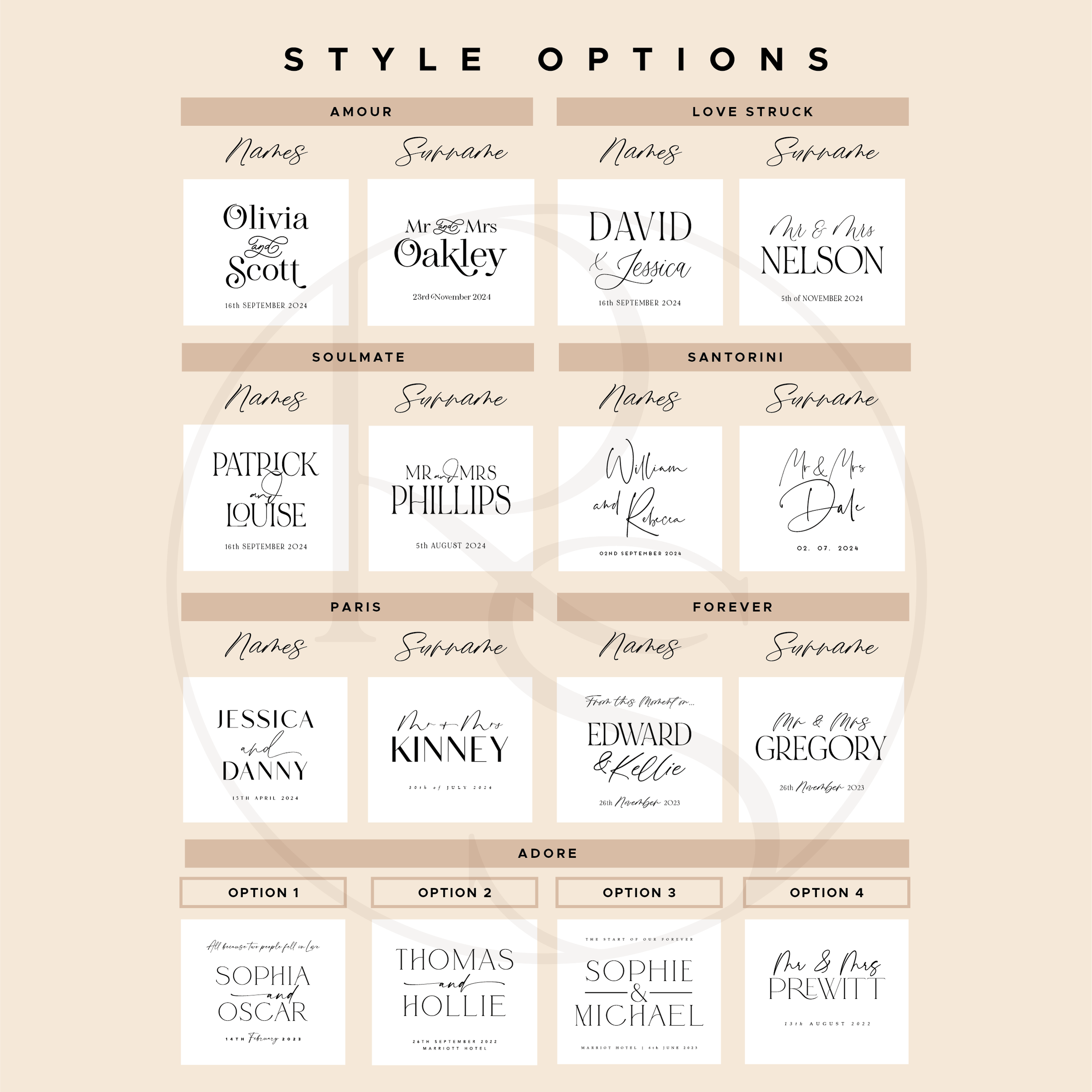 Acrylic Wedding Guestbook — Rose Signage Co.