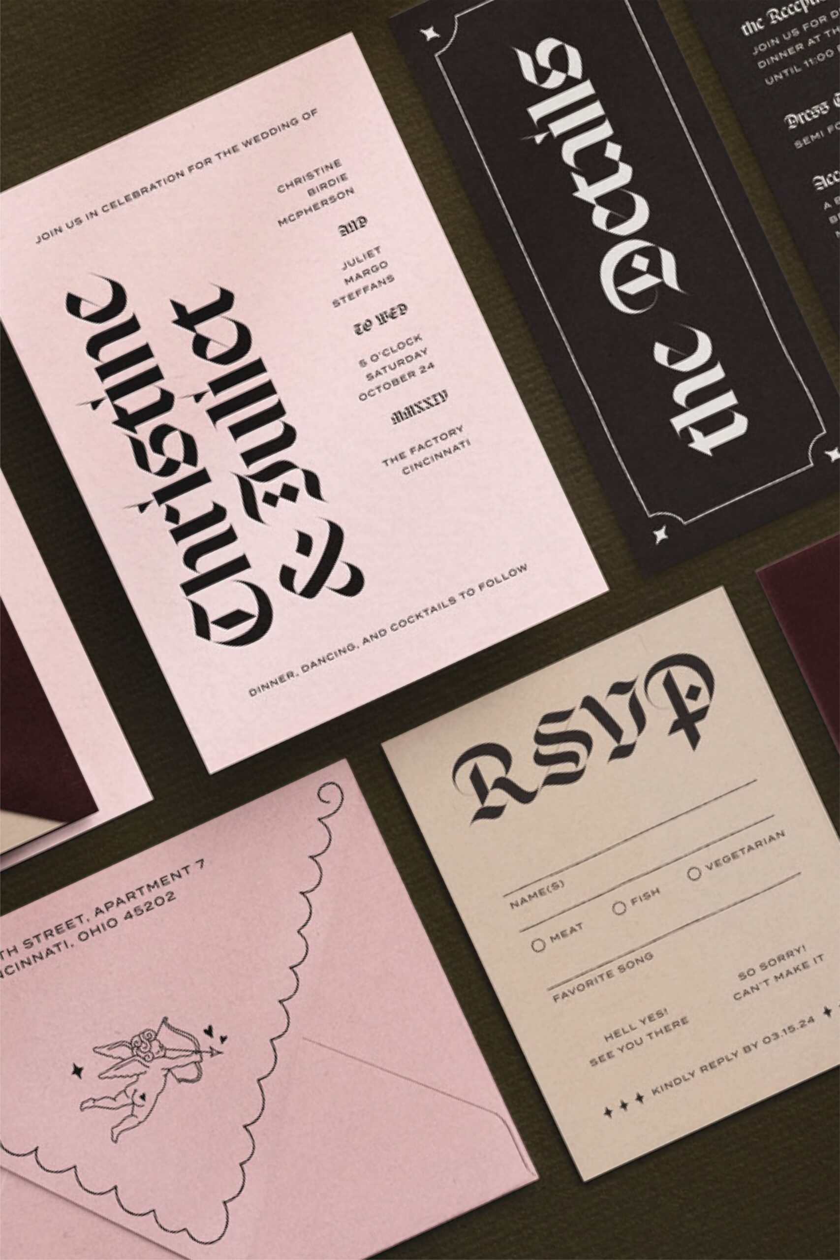 Vegas Semi-Custom Invitation Suite