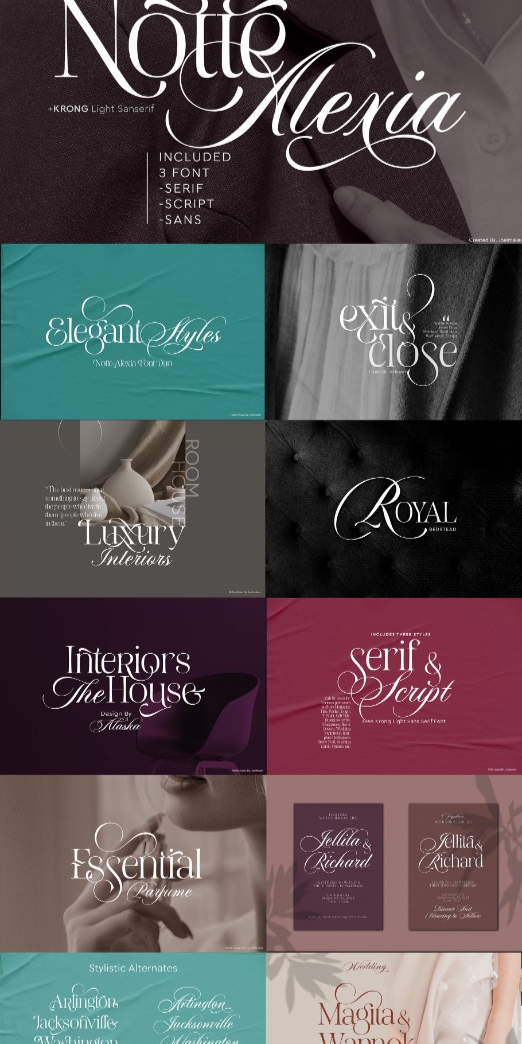 Notte Alexia Font Duo