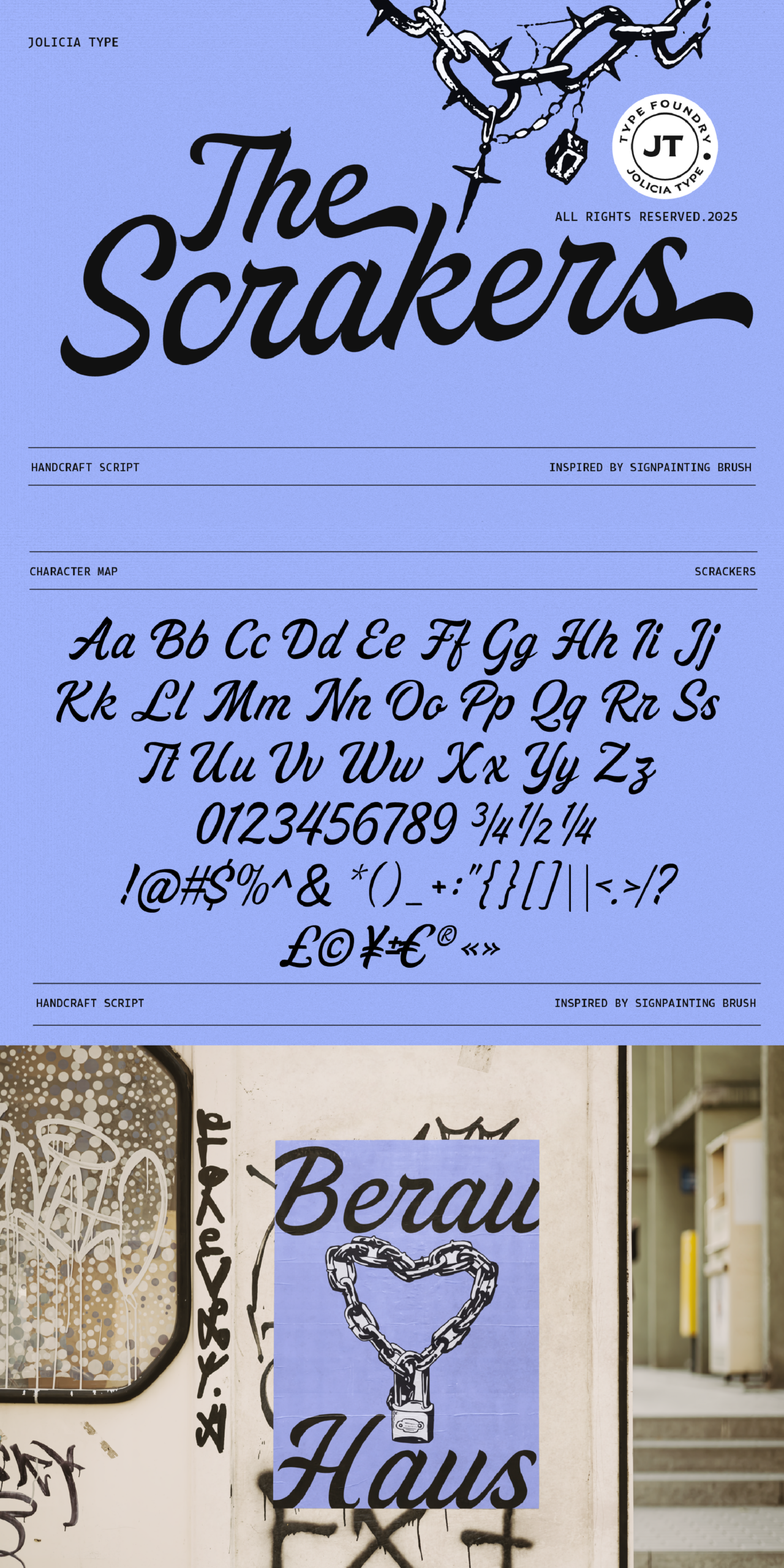 Scrakers | Vintage Font