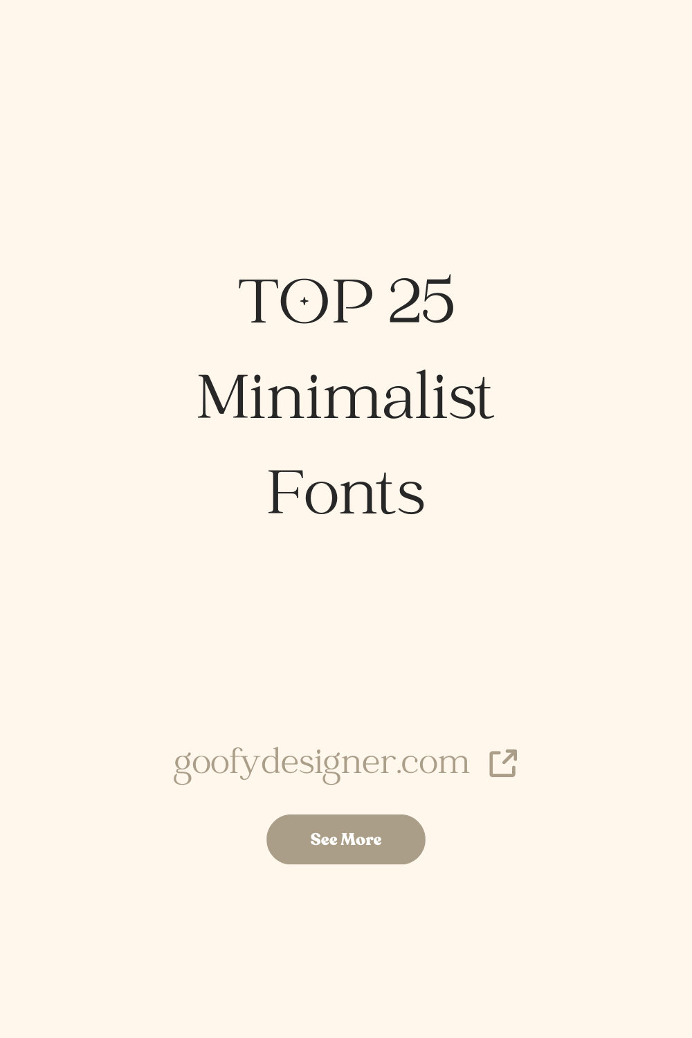 TOP 25 minimalist font ideas