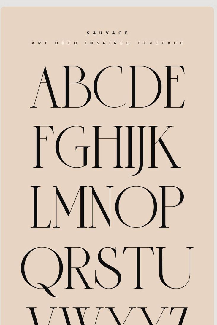 Elegant SAUVAGE Font + 4 Free Logo Templates!