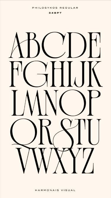 Philosykos: A Classic Serif With a Modern Twist