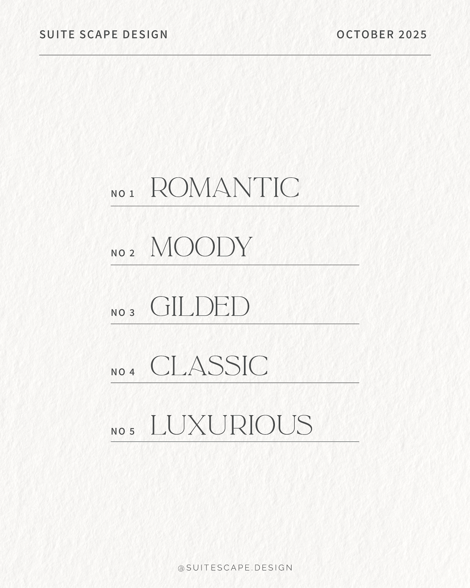 Elegant Wedding Typography