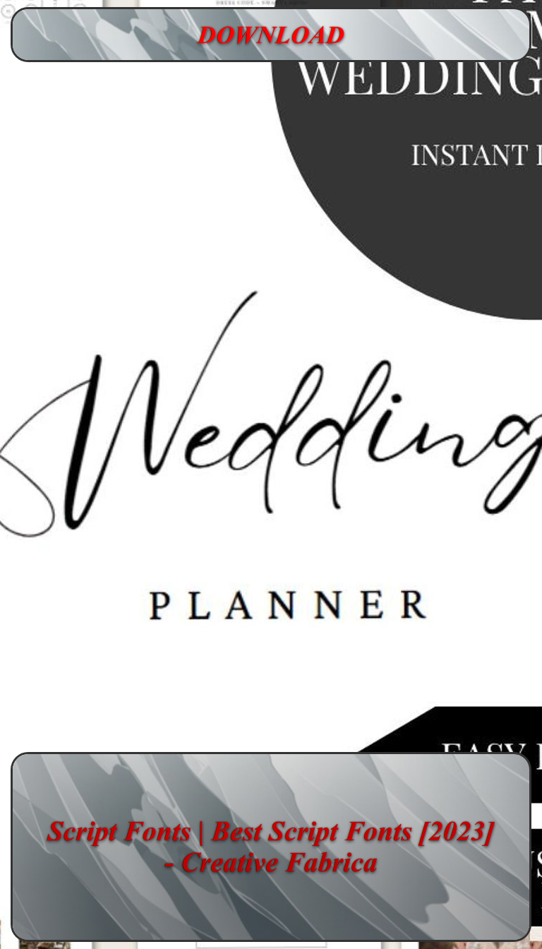 Script Fonts | Best Script Fonts [2023] — Creative Fabrica