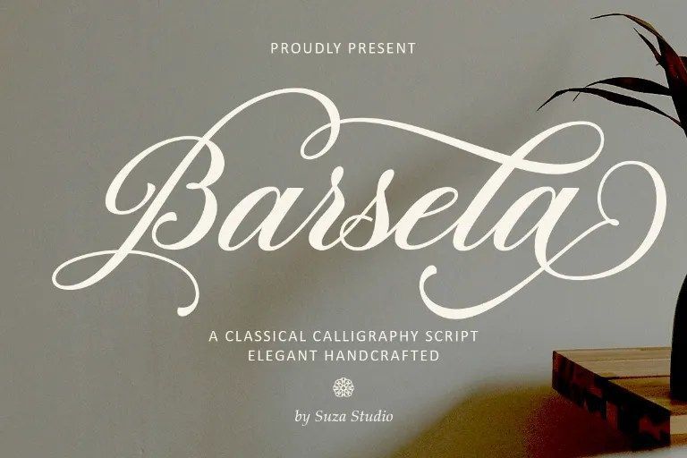 Barsela Calligraphy Font⭐