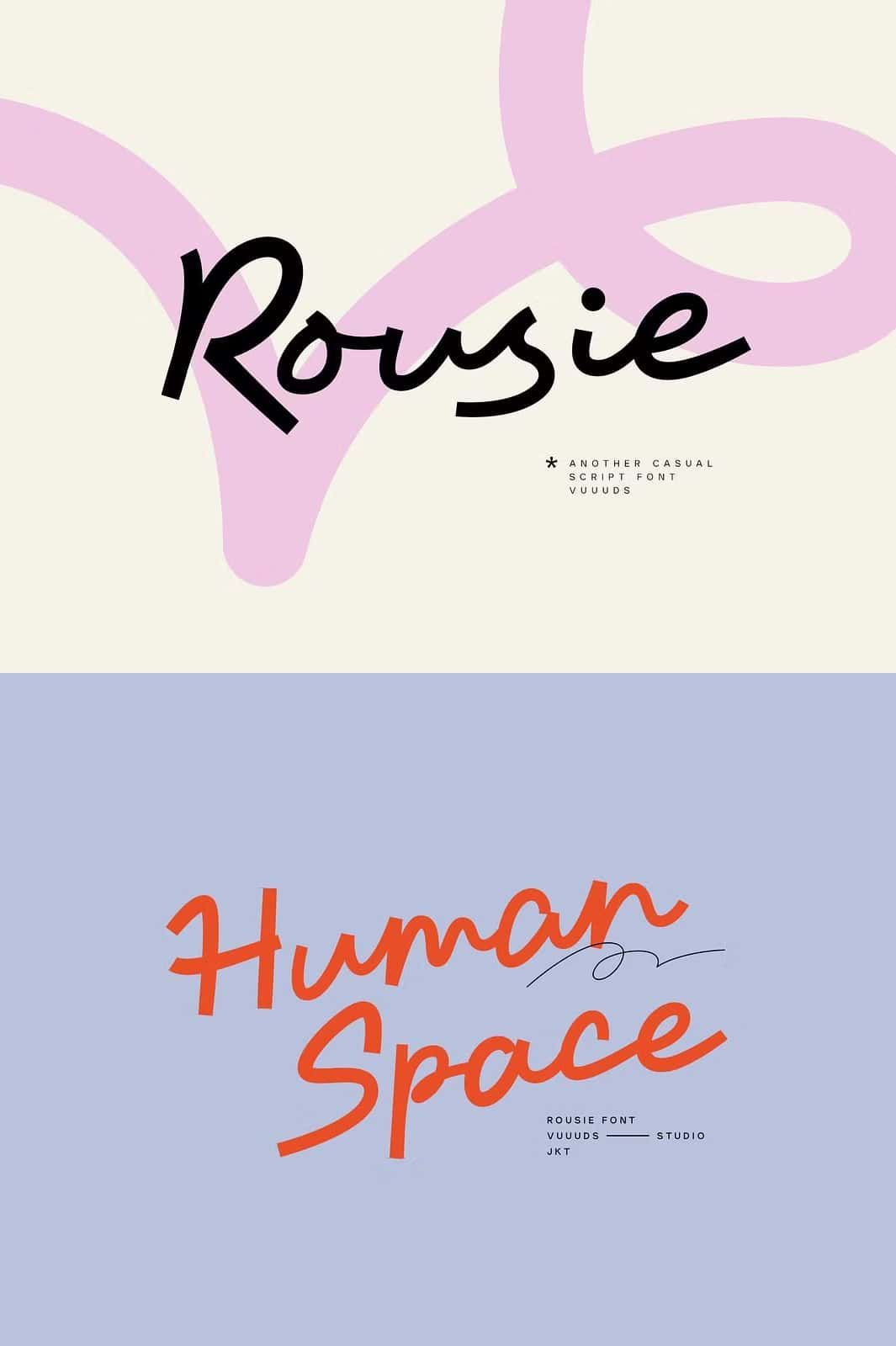 Rousie Font — Leasted — Graphics Template Resources