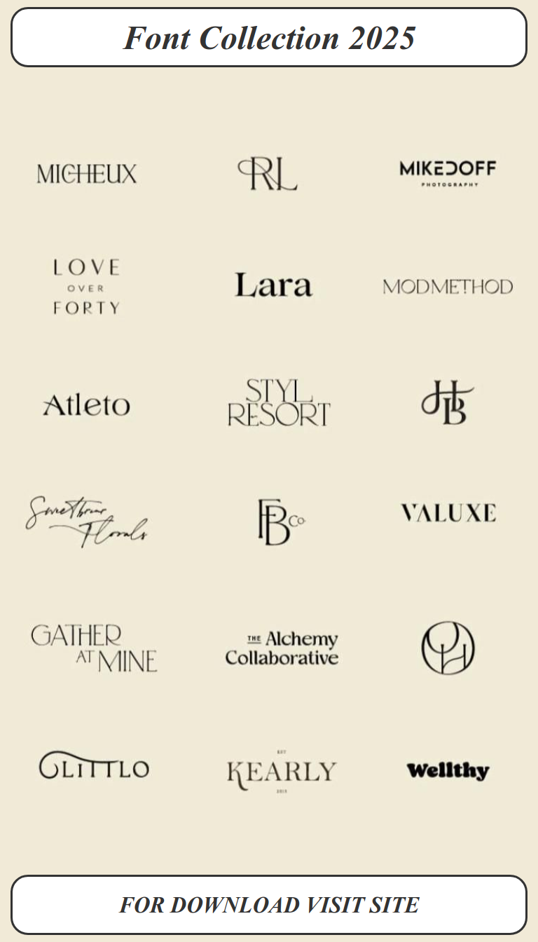 Perfect Font Pairings for Your Wedding