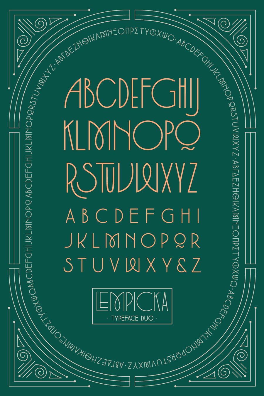 Art Deco Font Duo – Lempicka